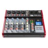 PDM-X601 Mixer de studio cu 6 canale, Bluetooth/USB, Power Dynamics