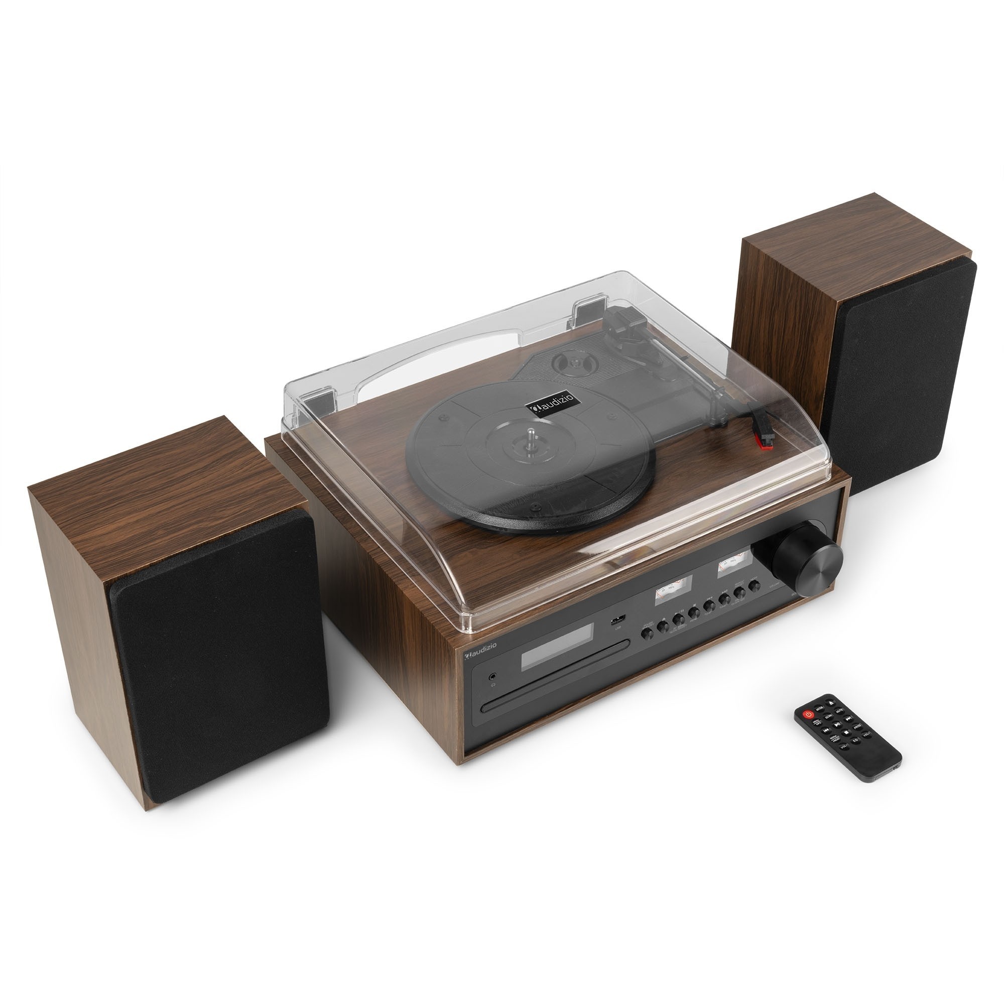 BOSTON Set pick-up cu boxe, 50W, Bluetooth/USB/SD/CD/DAB+, Audizio