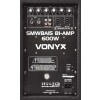 SMWBA15 Subwoofer activ bi-amplificat, 15", 300W+2x150W, Vonyx