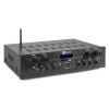KIT-TERASA-EXT1: 2x seturi de boxe BD50B, 120W, negru + 1x amplificator PV240BT cu 4 zone, 8x50W + 4x cabluri de boxe RX30, 10m, 2x0.75mm, rosu/negru