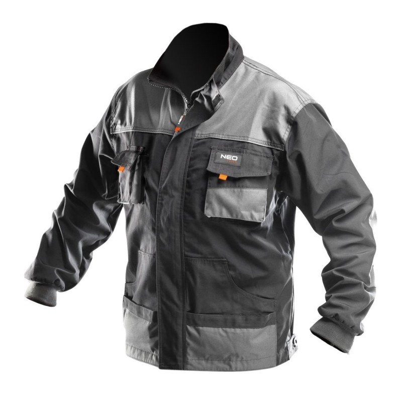 Jachetă de lucru gri, mărime S/48, Neo