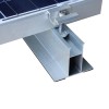 Minirail cu garnitura sina pentru prinderi panouri fotovoltaice, 30cm x 5cm Landpower