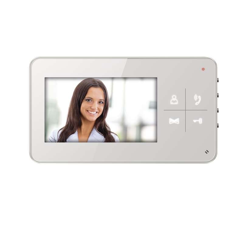 Videointerfon ecran 4.3" color LCD cu unitate exterioara