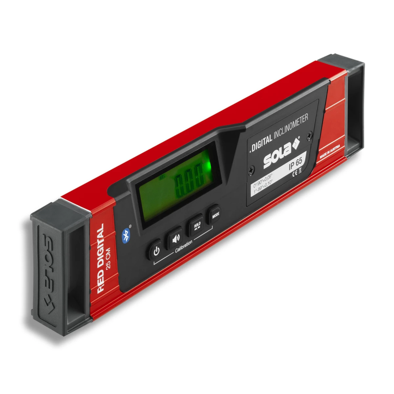 Nivelă electronică digitală, Bluetooth, 25cm, Sola RED25 DIGITAL