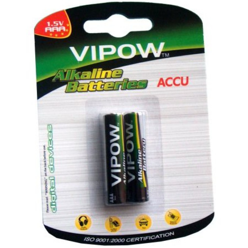 Baterie Vipow R3 AAA, 2 buc/blister